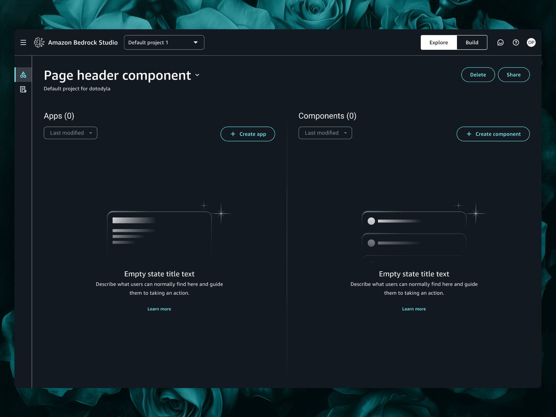 Synthesis UI Shell Example